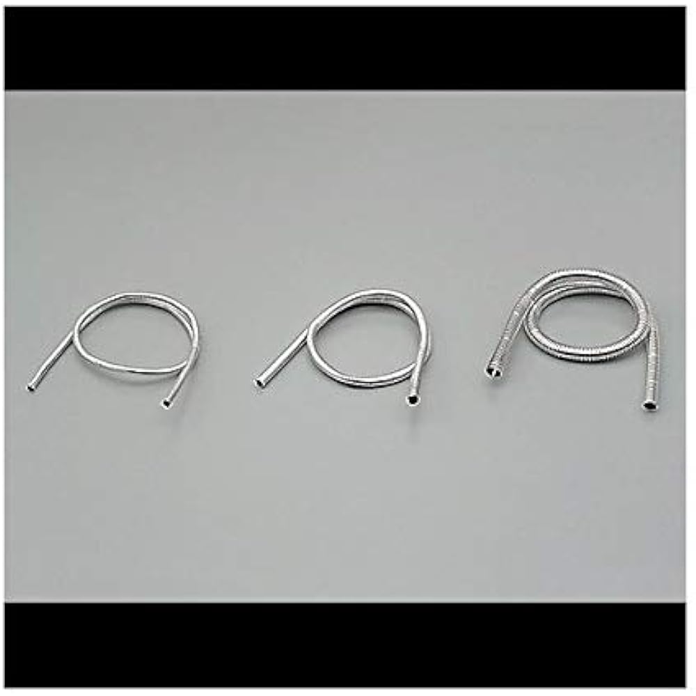 Daytona Plated Corrugated Tube Set Chrome φ6/10/15 96960