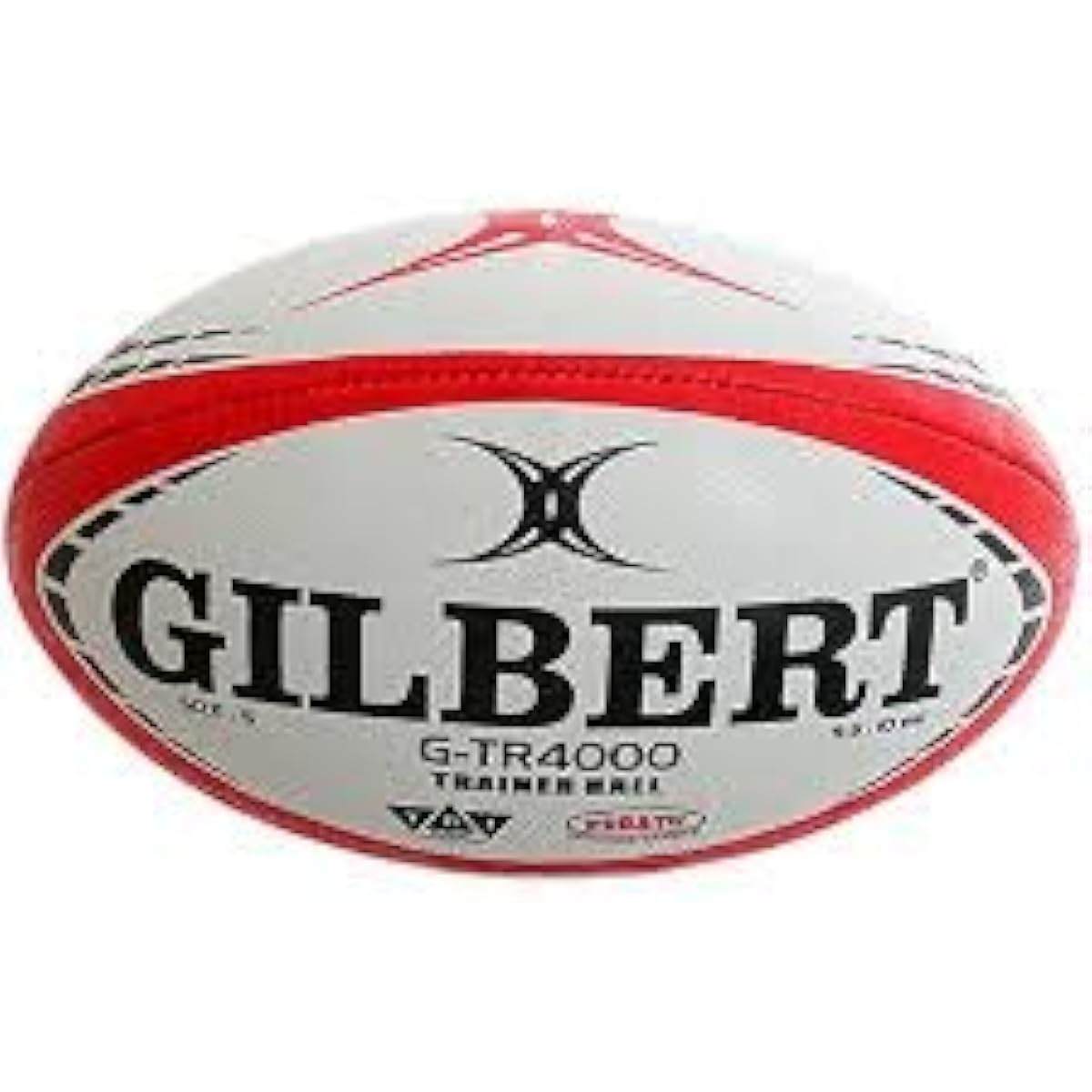 Gilbert Trainer Ball Training Rugby Ball Red x Black No. 5 G-TR4000 [Parallel Import]