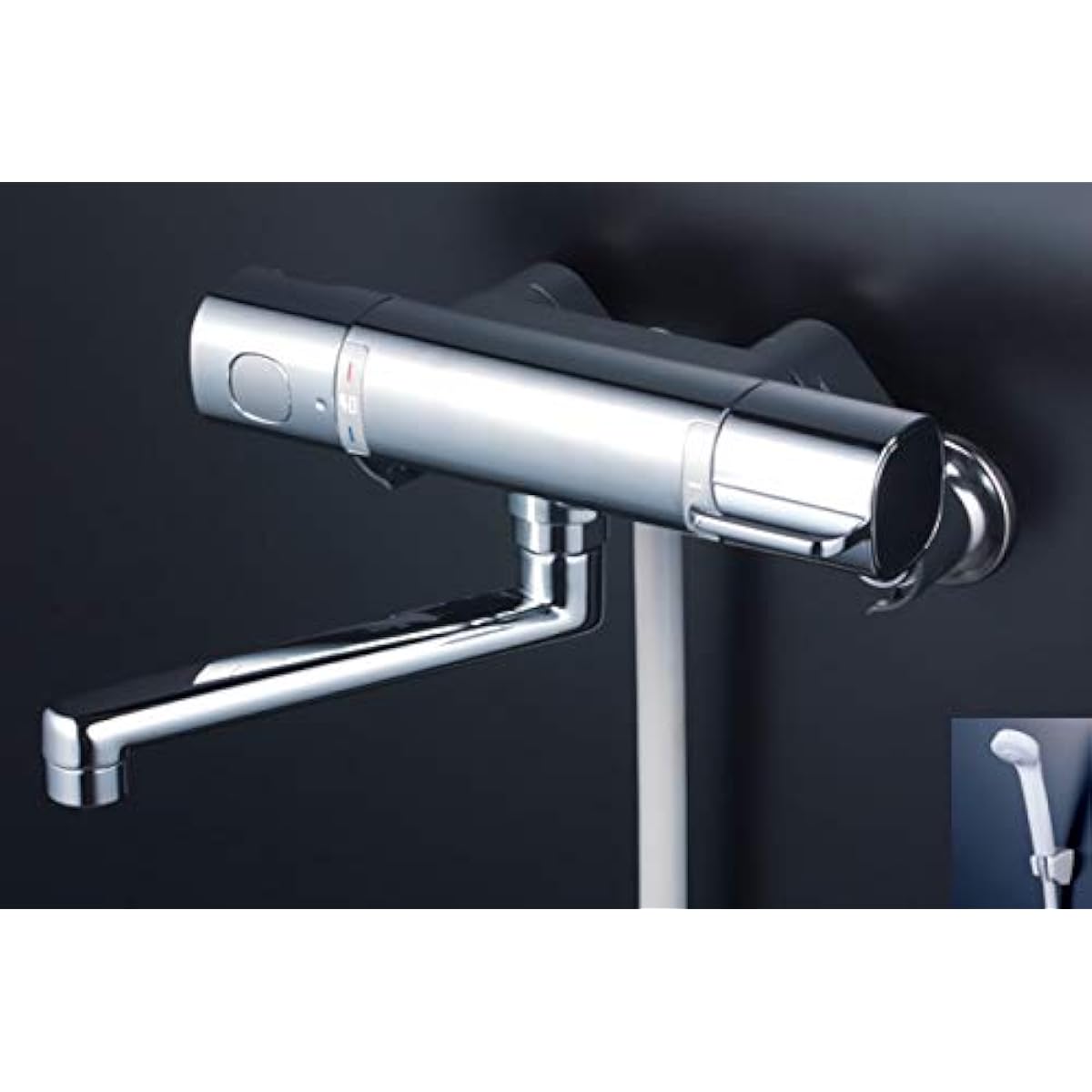 KVK Thermostatic Shower FTB100KT Gray