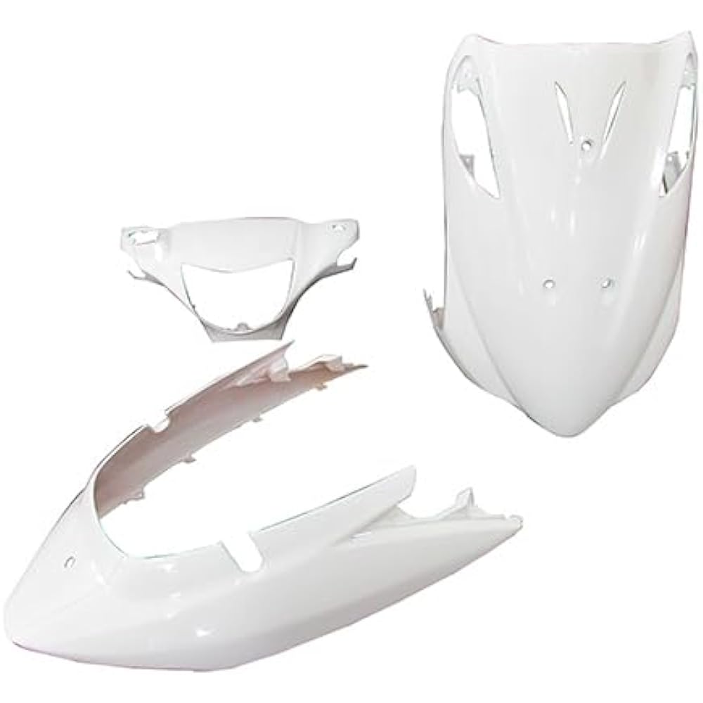 Energy Price Suzuki Address V125 ADDRESV125 CF46A CF4EA Made in Taiwan Exterior Set 3 Piece Set White Cowl