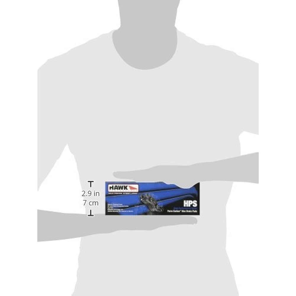 Hawk Performance HB615F.535 HPS Performance Ceramic Brake Pad