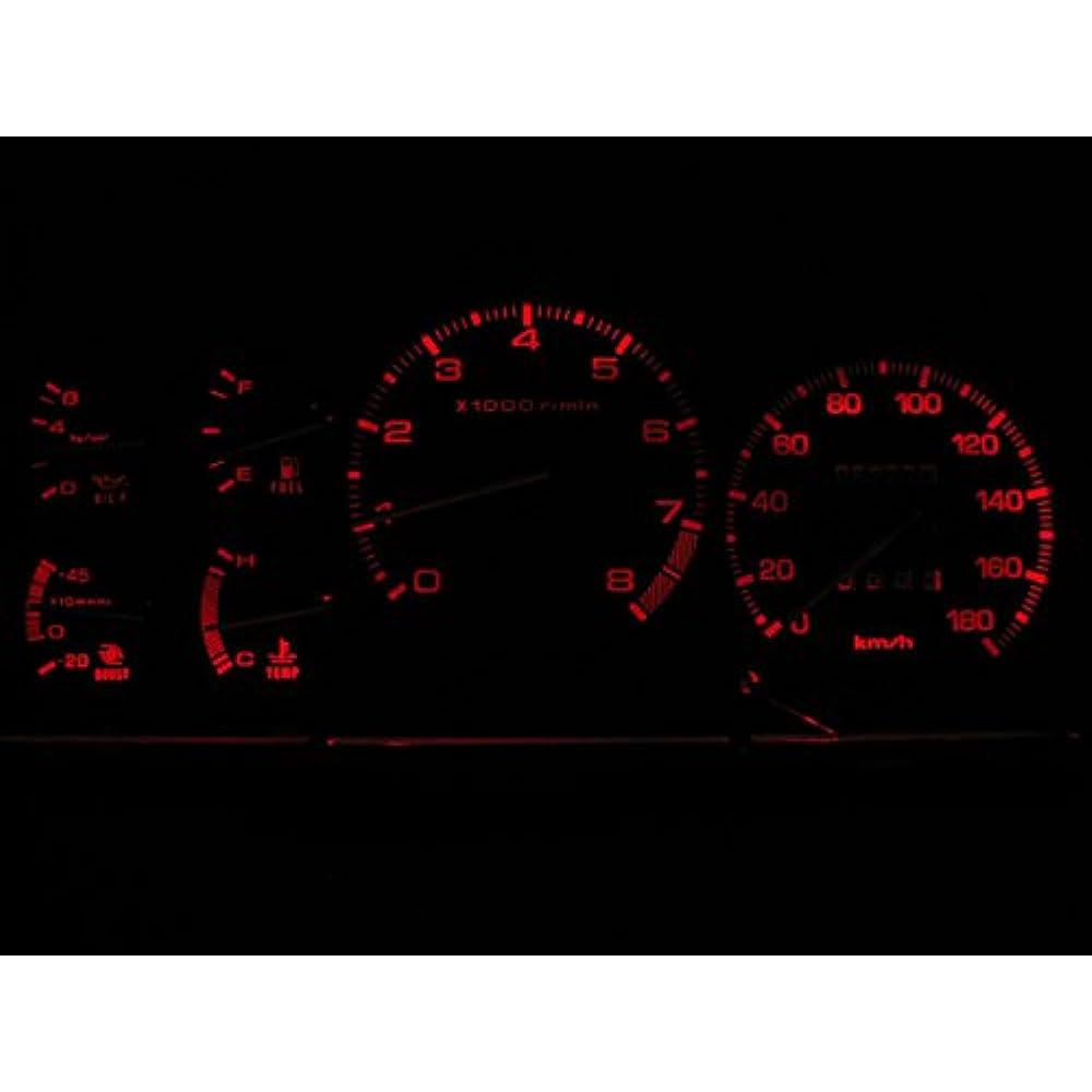 Super diffused LED set for RX-7 meter [Color] American Red FD3S-AF-LR