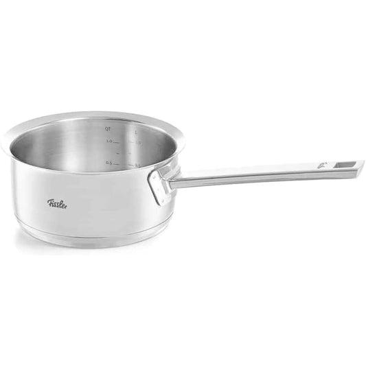 Fissler Single-handed Pot 16cm Original Profi Collection Saucepan Gas Fire/IH Compatible Stainless Steel Pot Anhydrous Cooking Made in Germany [Authorized Japanese Product] 084-158-16-100-A Silver