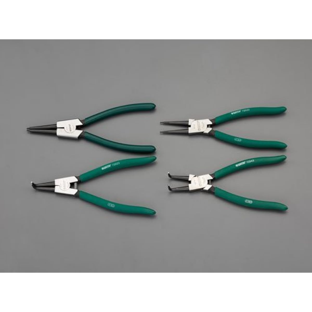 Esco 4-piece snap ring pliers (for holes and shafts) EA682S-3