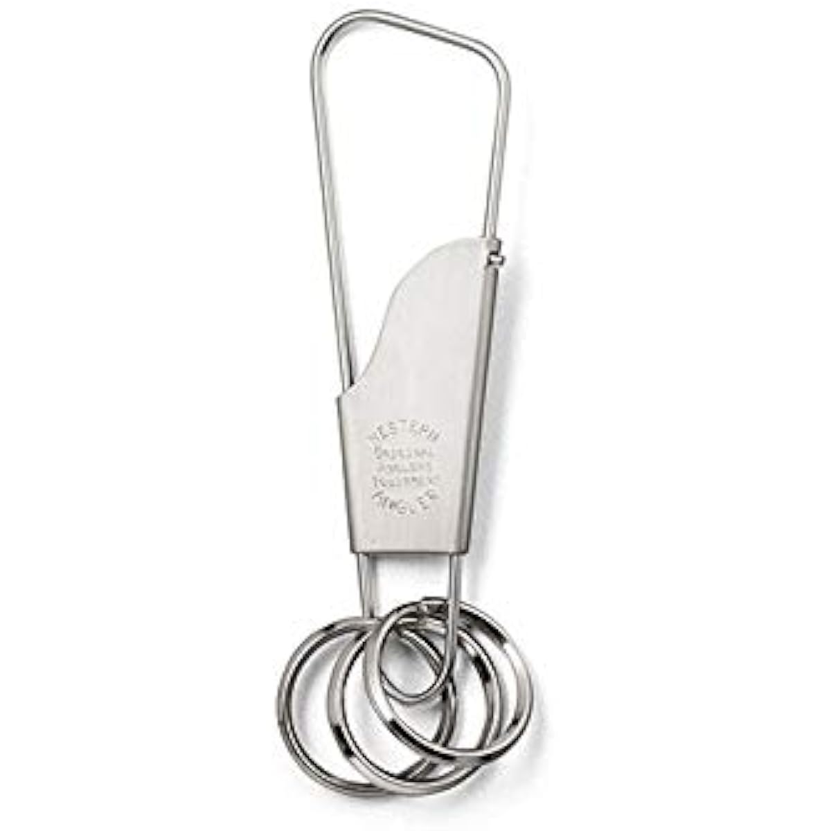[Candy Design & Works] Holger WAK-01 Key Ring Brass Nickel