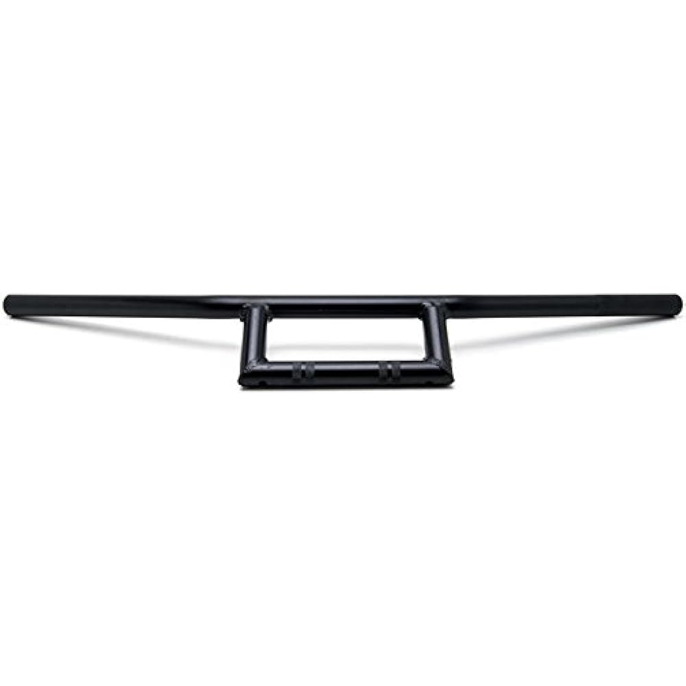 Krator Motorcycle Handlebar 7/8" Black Bar Window Style for Honda Ruckus Aero Z EZ 50 90