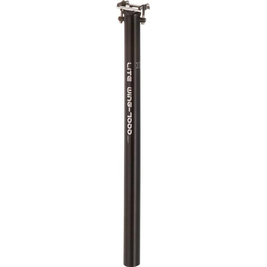 KCNC Bicycle Lightweight Seat Pillar Seatpost Light Wing Black 550MM
