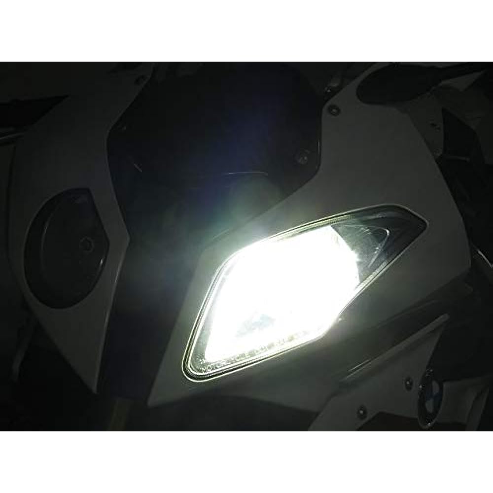 PROTEC LED Headlight Bulb LB7-BRR H7 Single Type Low Beam Side Only 12v 20w 6000 Kelvin BMW S1000RR 2009~2014 65056