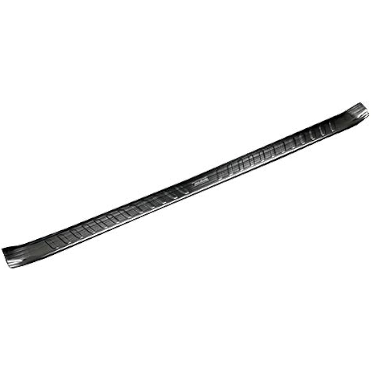 SILKBLAZE SB-SLSP-HI-OB Stainless Steel Luggage Scuff Plate / Onyx Black 200 High Ace Narrow