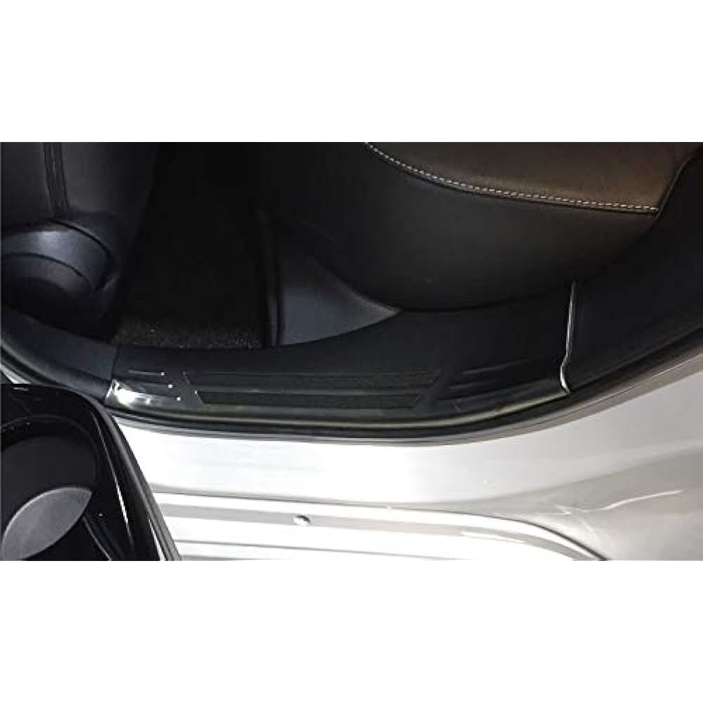 Samurai Produce Toyota Corolla Sport Corolla Touring 210 Series Dedicated Side Step Inside Scuff Plate 4P Black Hairline