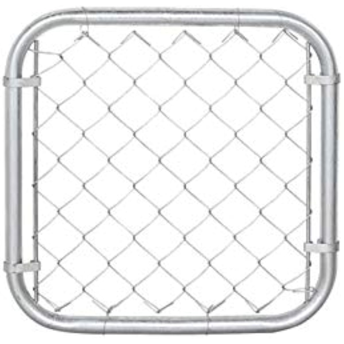 Dalton Galvanized Fence 600 x 600 A fence that creates an American exterior Building material Dry garden 600 x 600 Depth 32 mm D19-0040/6060