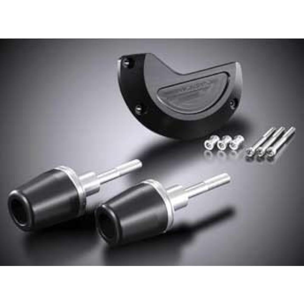AGRAS Racing Slider 3 Piece Set Generator B No Logo (Frame Type) Duracon: White GSX1300R HAYABUSA (08-10) 342-391-002