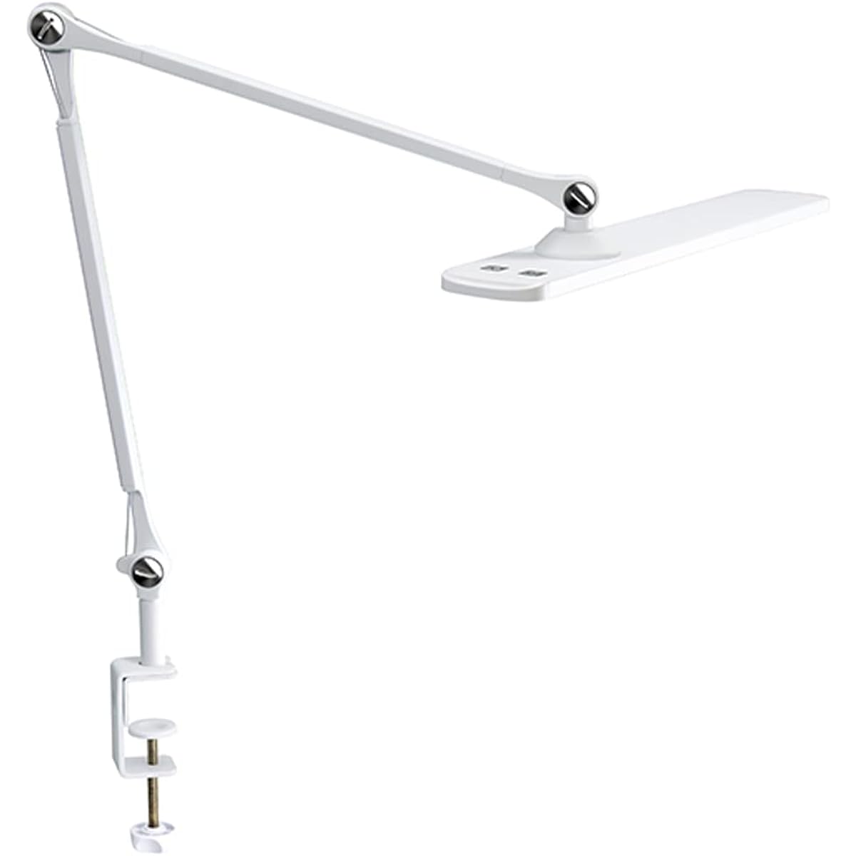 GENTOS LED desk light, easy on the eyes, tabletop stand light, 300-1800 lumens Lumisus series