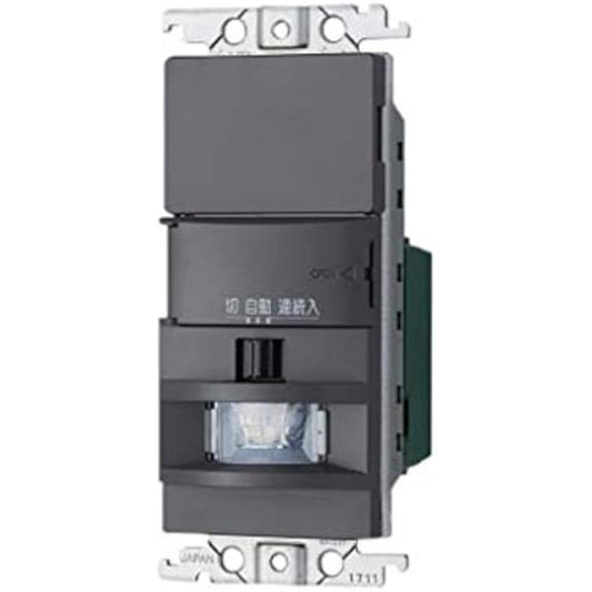 Panasonic Wall-mounted automatic switch with heat ray sensor with blank tip Gray [Made to order] WTK1811HK