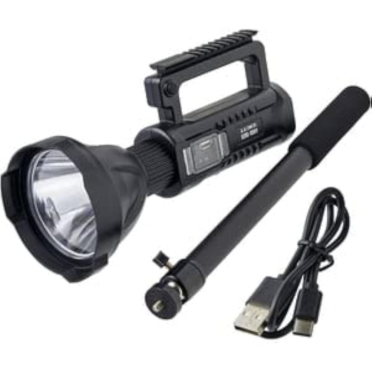 Gamakatsu USB Rechargeable/LED Fishing Light Handy Light with Monopod Night Fishing Aging & Egging 1500 Lumens Luxe Searchlight LESL1501