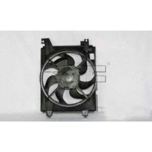 TYC 610580 Hyundai replacement condenser Cooling fan Abroli
