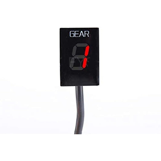 Speed Display Meter for Harley Davidson Buoy Rod Models 2008 to 2015 2016 2017 Buoy Rod Motorcycle Gear Indicator 1-6 Level Digital Gear Meter