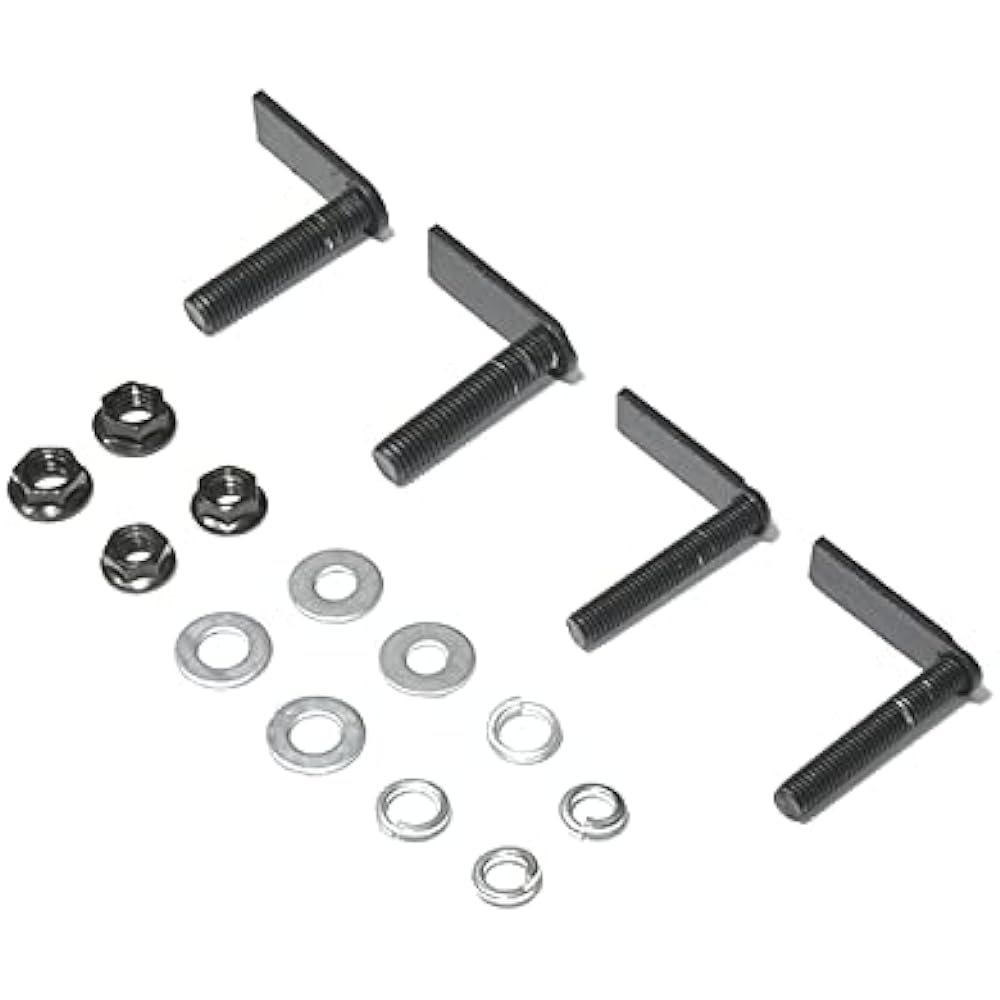 26995 CARRY DA16T Pipe Bumper Guard Mat with Black Skid U-Shape Bush Bar Grill Not Included SUN