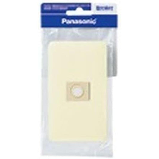 Panasonic Full Color Modern Telephone Line Plate (Includes Mounting Frame) Milky White [Packed Product] Set of 100 WN6081WP100