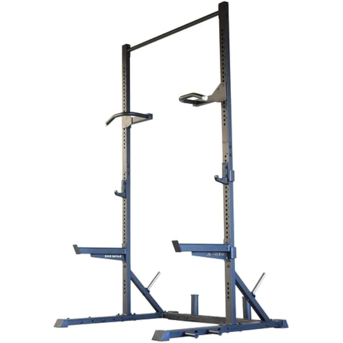 Leading Edge Half Rack Multi-level Height Adjustment Dips Chinning Space Saving Barbell Wide Frame LE-HR100