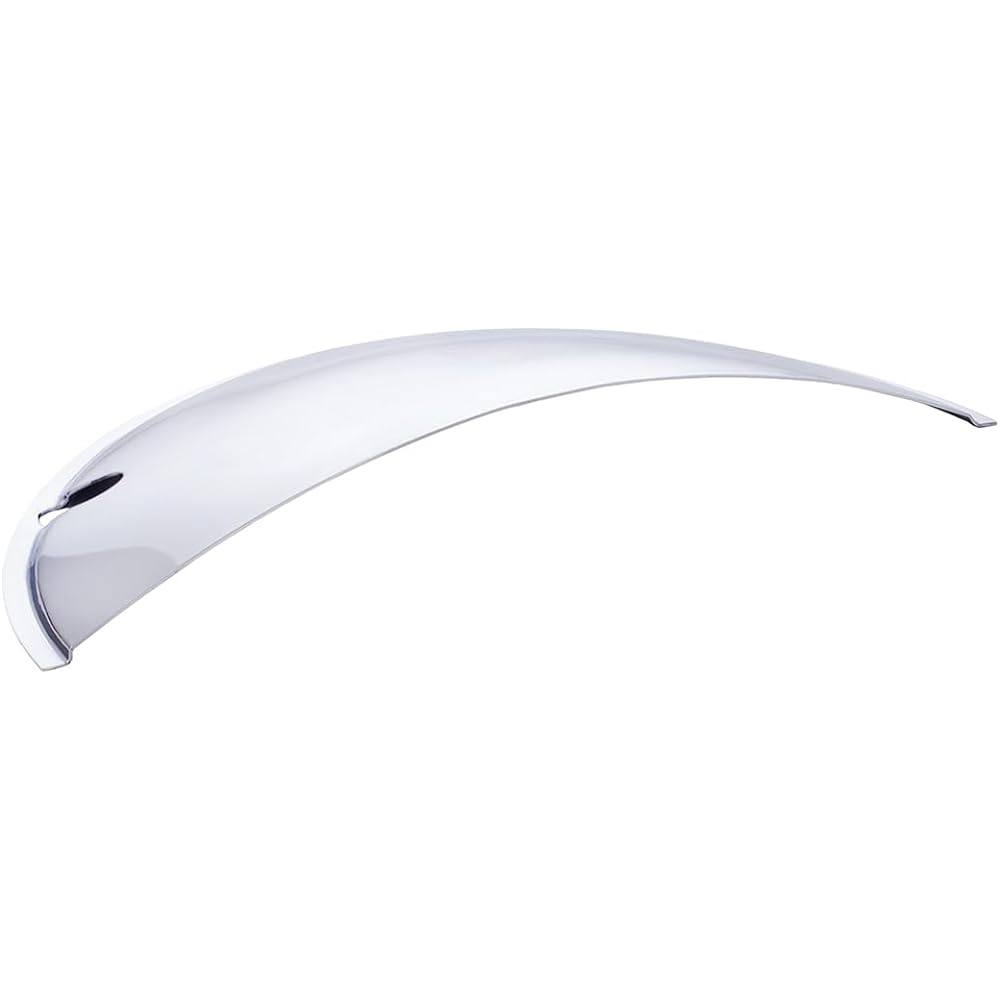 UNITED PACIFIC 10476 Chrome Half Moon Sealed 7 inch headlight chrome plating stainless steel steel strong structure - 1 set (2 packs)