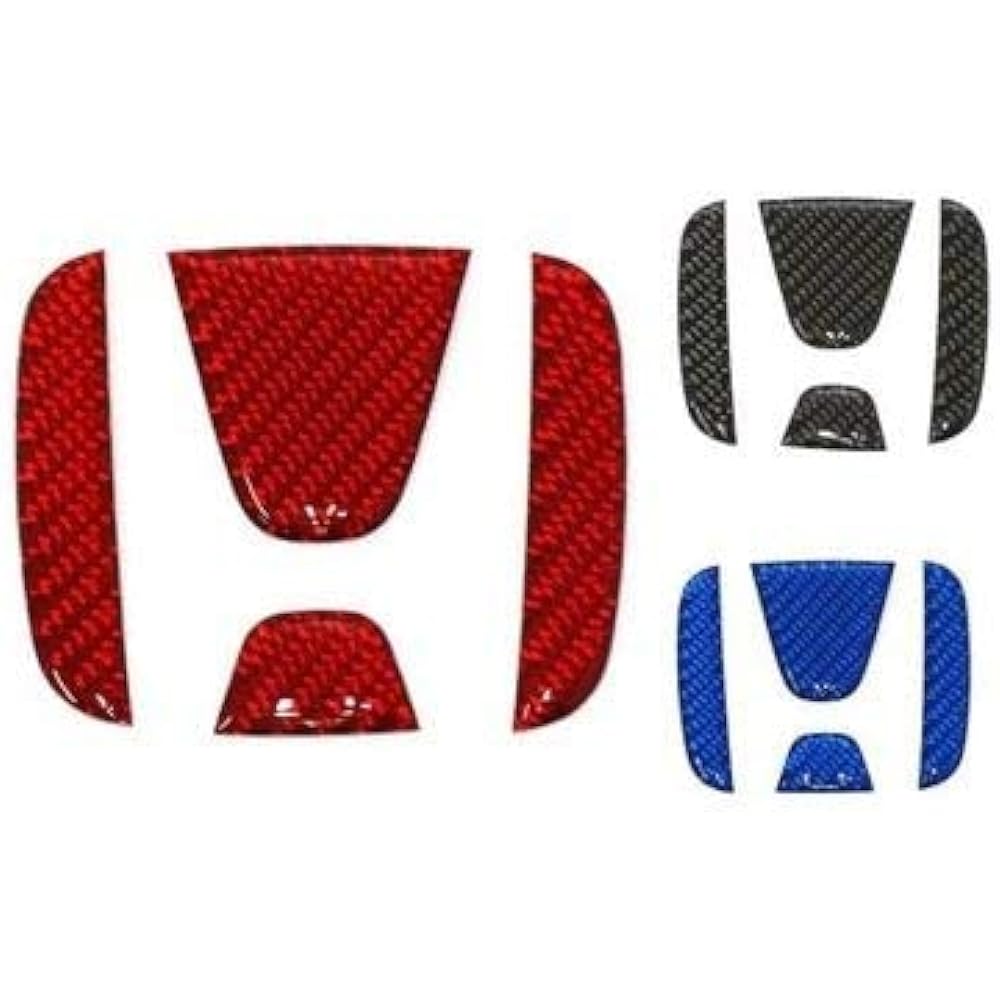 HASEPRO [Magical Carbon NEO] (For Front Emblem) Honda 12 Fit GK3~6 (Red) NEH-12R