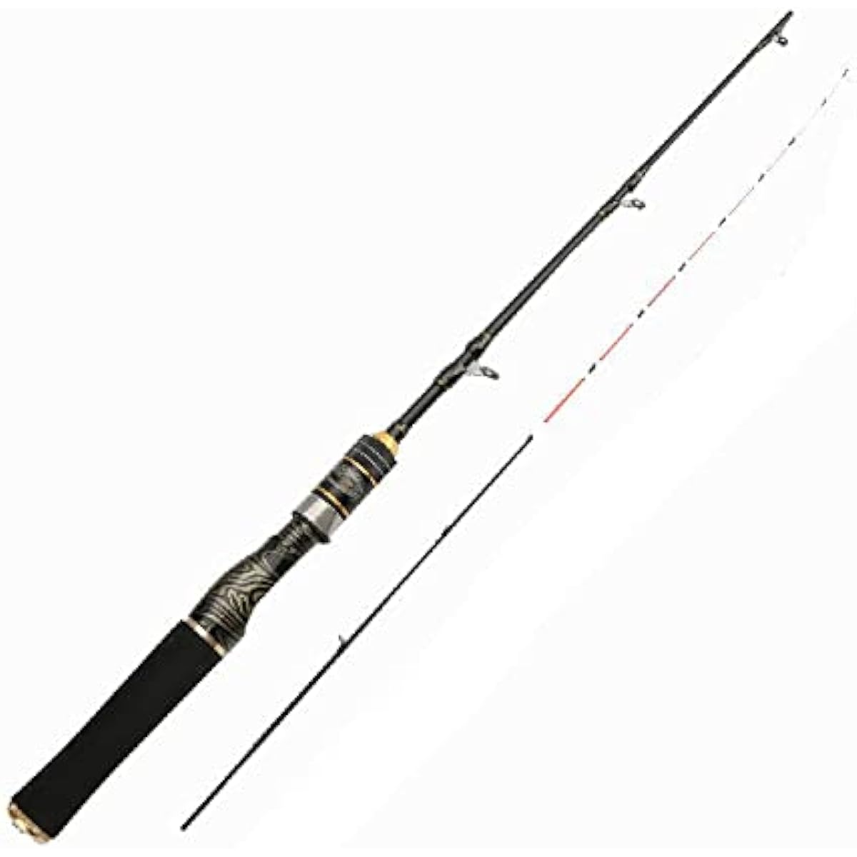 [AdLife] Raft rod, Chinu rod, rod, raft rod, fishing rod, drop-in, black sea bream skein, half titanium, with tip, with rod case, dragon pattern