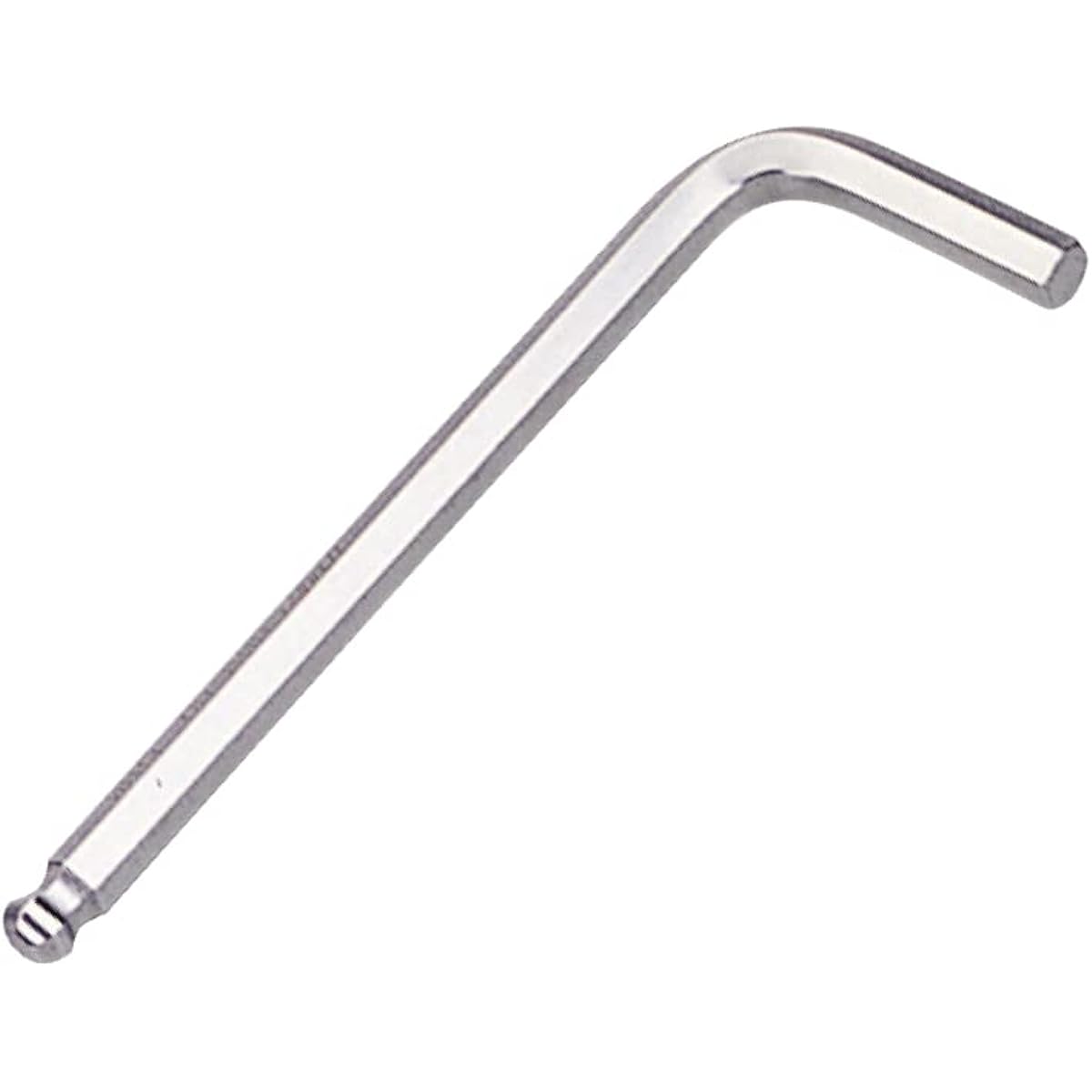 TOP Ball point hexagonal wrench standard type Can be tilted up to 25° Width across flats 3.0mm Total length 74mm *12 pieces HBS-30