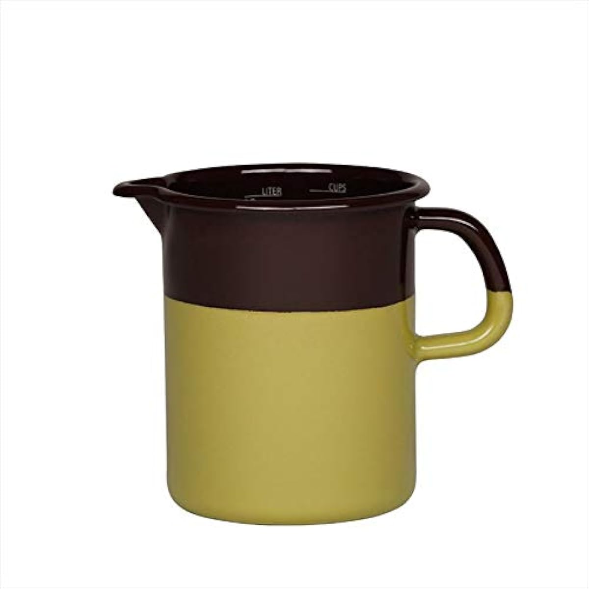 RIESS Measuring Cup Chocolate/Pistachio 1kg Cooking Measurer 9cm 0.5L 0-00