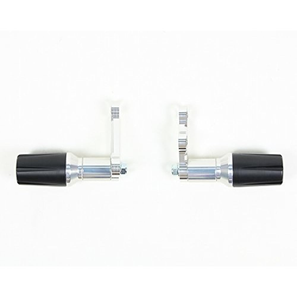 OVERRACING Racing Slider Machined Aluminum Mounting Base Bracket (Alumite Finish) Black YZF-R25/MT-25 59-35-01