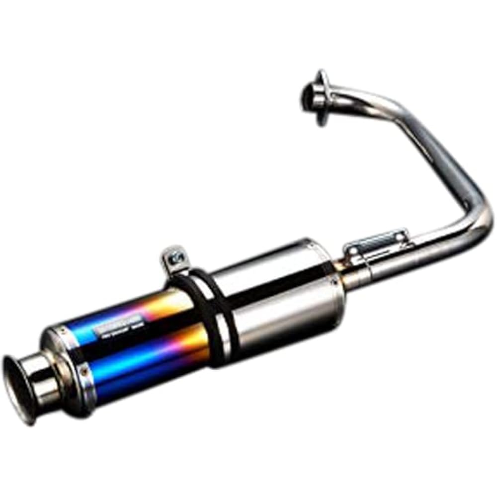 BEAMS SS300 Heat Titanium SP Full Exhaust Silencer Cover: Titanium Dunk [JBH-AF74] G169-06-000