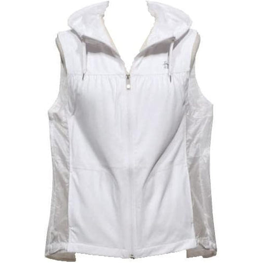 [Munsingwear] Outer Vest, Transparent, Sweat Absorbent, Quick Drying, UPF50+, Lightweight Taffeta, Golf MGWVJK51 Women's