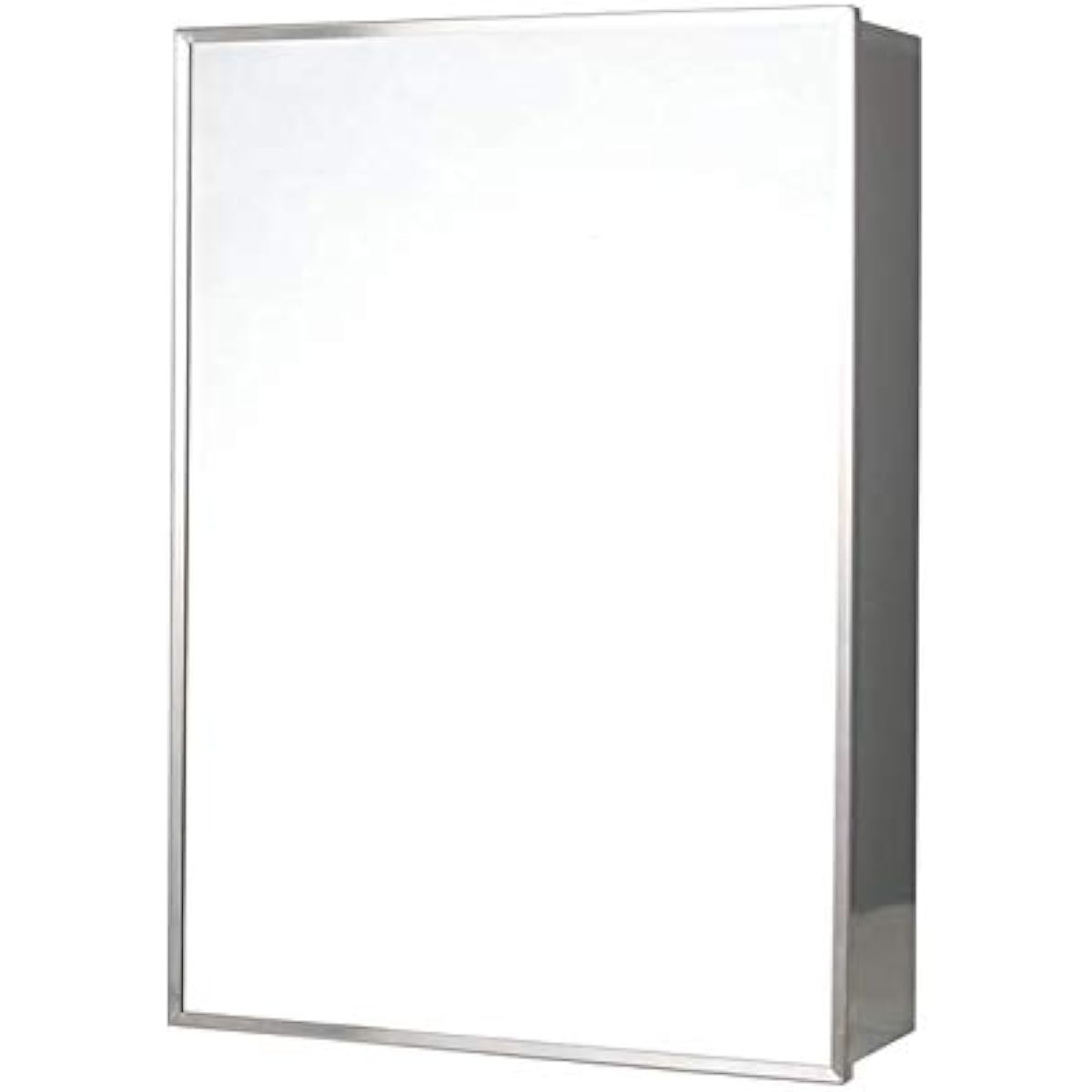 Dalton Stainless Steel Cabinet Mirror Cabinet with Cool Stainless Steel Material Washroom Mirror Storage Shelf Height 500mm Width 355mm Depth 130mm D19-0058