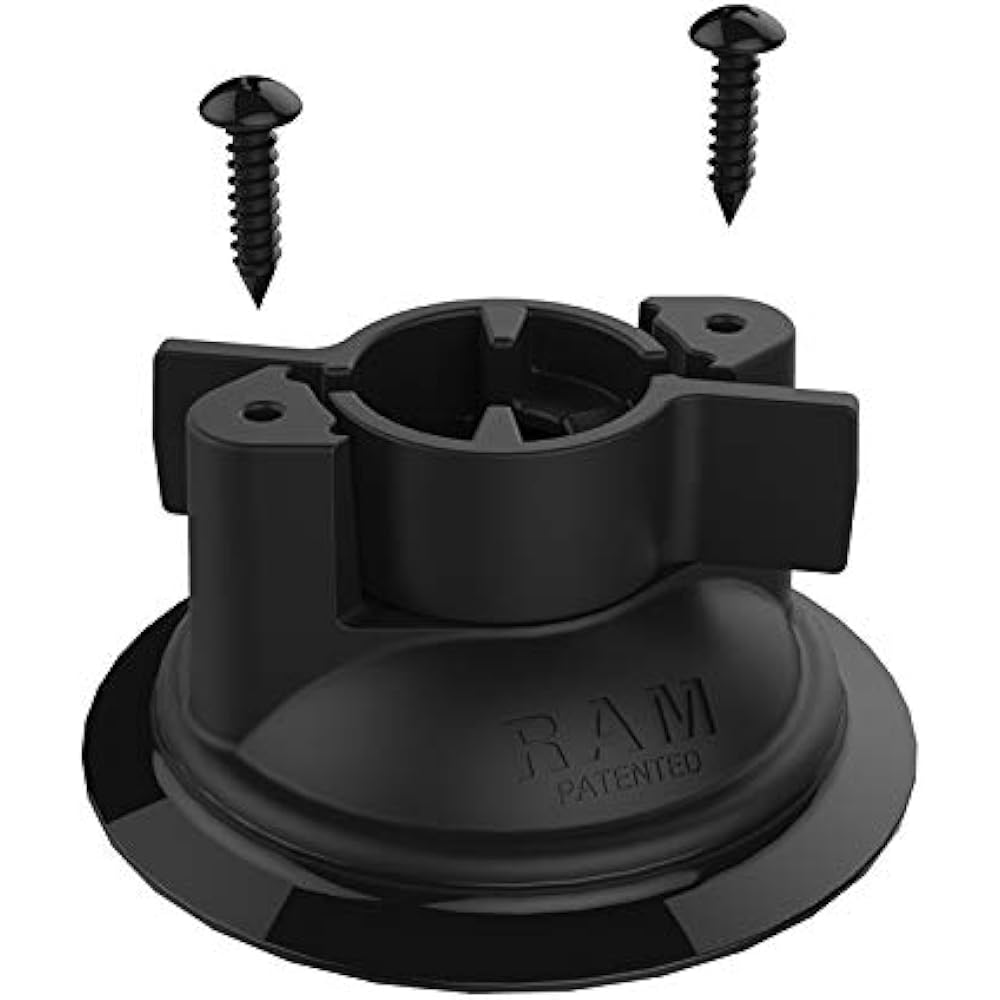 RAM MOUNTS [Base 1.0"] Suction cup mount [1 inch] RAM-B-224-1U