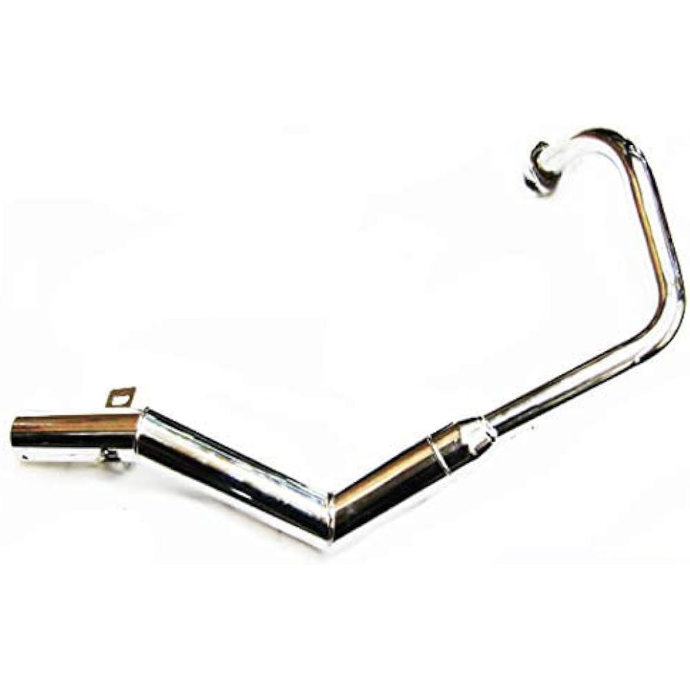 W2-3SSB Outlet Ape 50 Compatible Exhaust Pipe Muffler Short Pipe Stainless Steel Inner Removable Exhaust