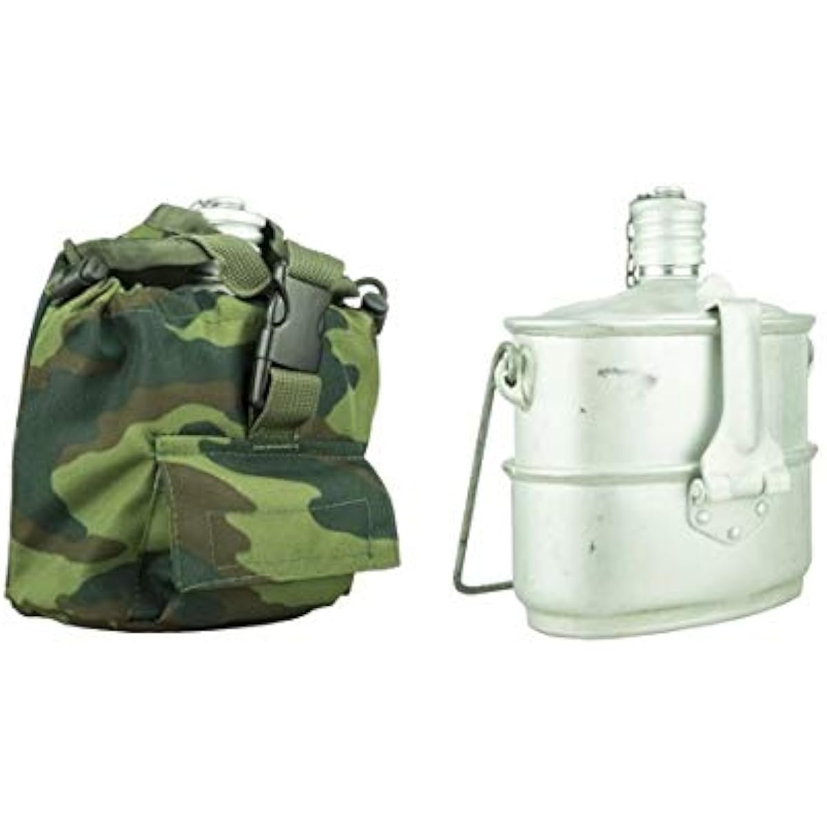 [Real product] Russian Army VDV Airborne Troops Rice Bowl Hango + Techincom Rice Bowl Hango Pouch Set Flora Camouflage (6sh116/6sh117)