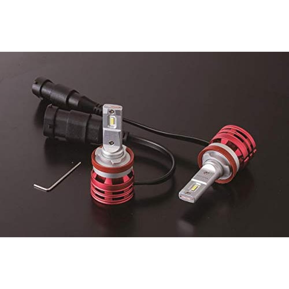 VALENTI LHX14-H8-62 Jewel LED head & fog HX series H8/9/11/16 shared 6200K both sides total 5000lm