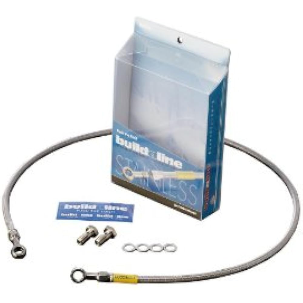 Build A Line Rear Brake Hose Stainless Steel Fitting Clear Hose CRF250L[MD38] (12) 20619211