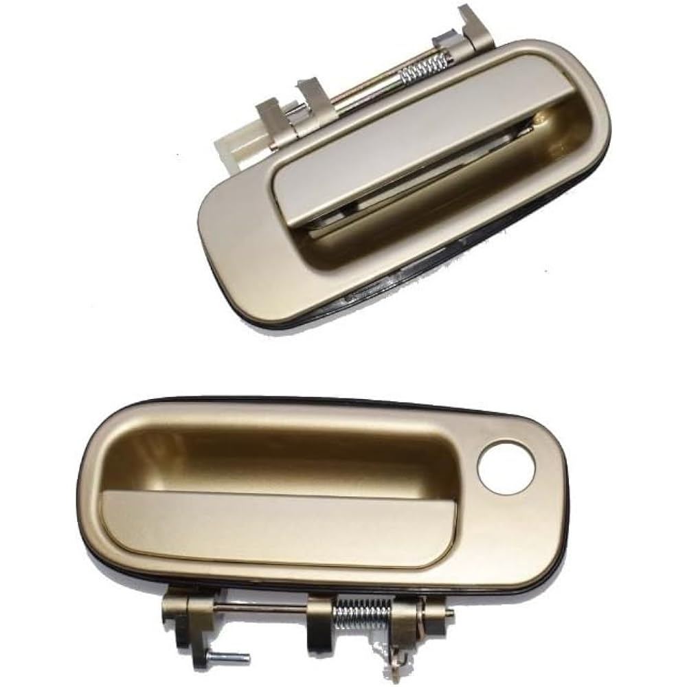 Car Parts Beige Outside Exterior Exterior Door handle Frontor Left and right LH RH drivers