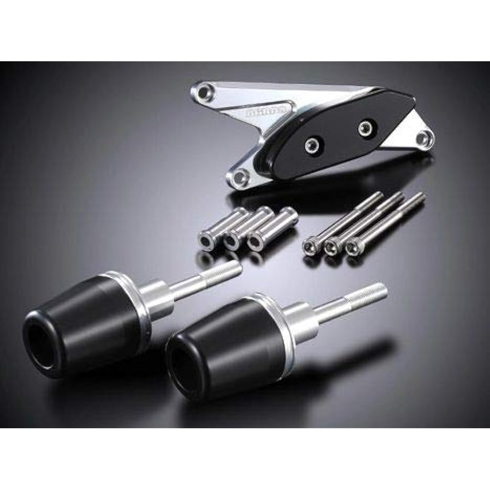 AGRAS Racing Slider 3 Piece Set Generator A No Logo (Frame Type) Duracon: White GSX1300R HAYABUSA (08-10) 342-391-001