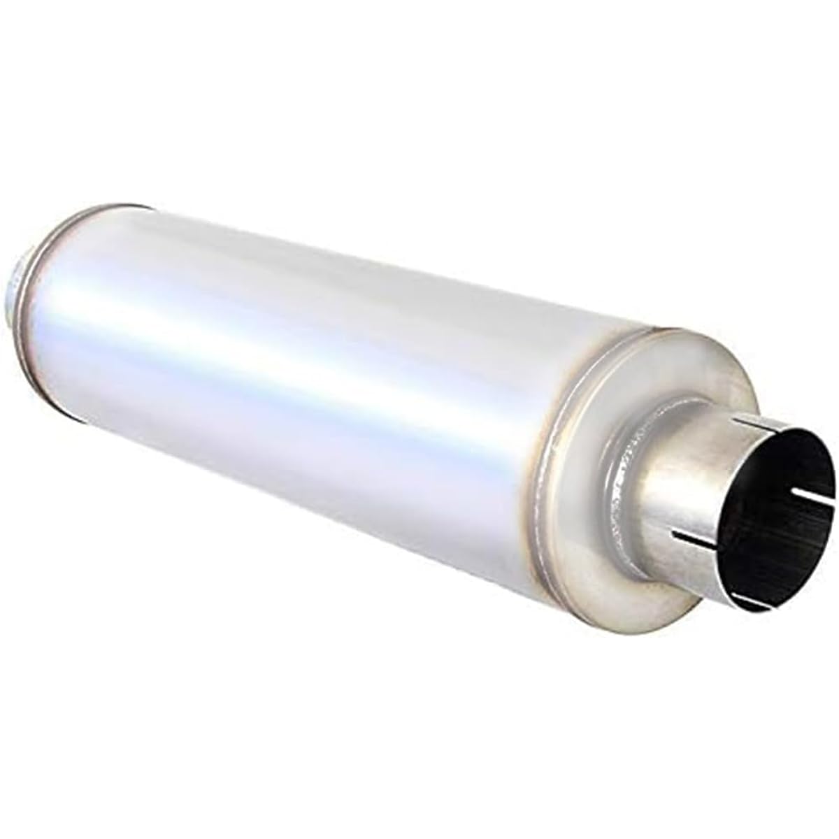 Stainless steel performance diesel muffler 4 -inch inlet/Outlet 24 inch body