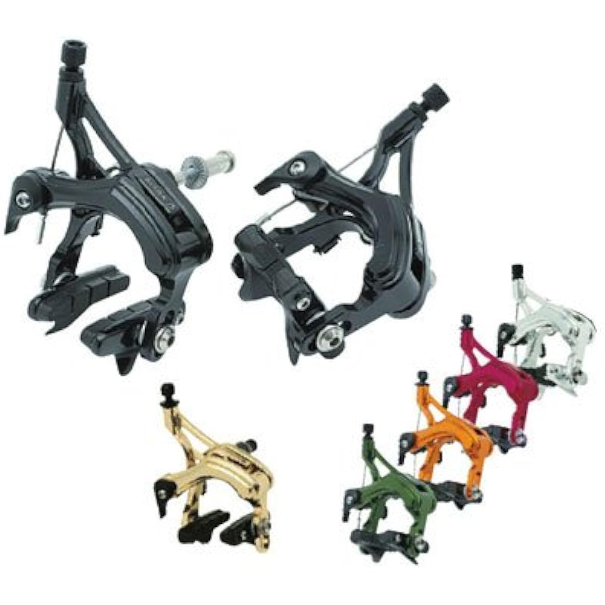 DIXNA CNC Dual Pipod Brake Front Only GR Green