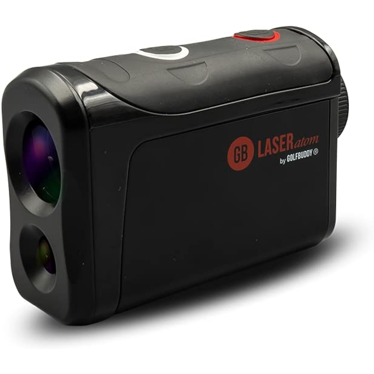 [Domestic official] GOLFBUDDY GB LASER atom Ultra-compact, ultra-lightweight golf laser distance meter 0.2 second measurement Rechargeable 6x optical telephoto Measuring range 2m~800m Pin mode Height difference correction function Waterproof function PU