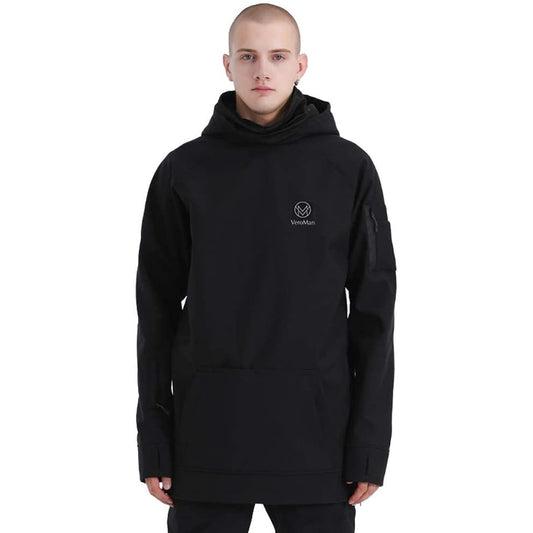 [VEROMAN] Snowboard Soft Shell Parka Wear Jacket Pullover Water Repellent Windproof Cold Protection Outdoor Skiing Snowboarding Men Women