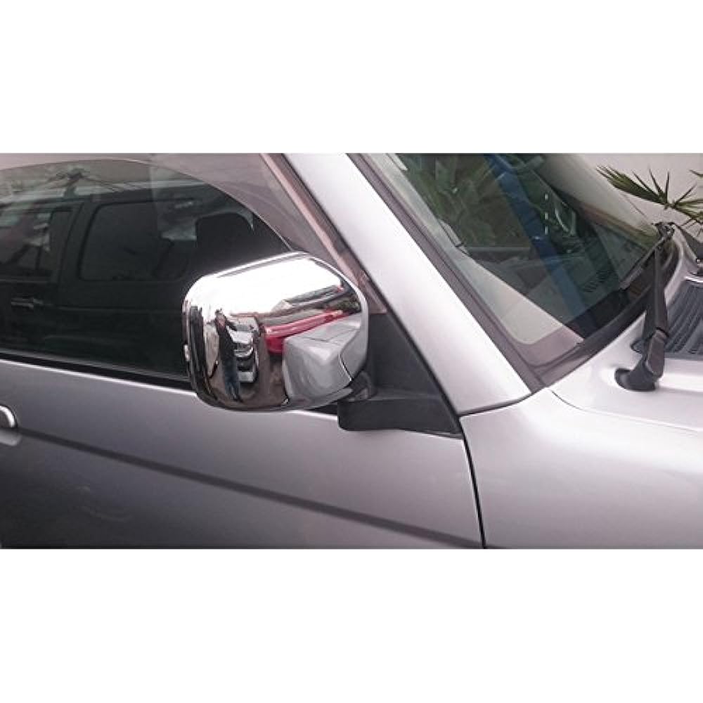 Partsyard Only One: Pajero Mini for Mitsubishi (October 1998-) Chrome Plated Door Mirror Cover, Side Mirror, Door Side Mirror Cover H53 h58a for Mitsubishi