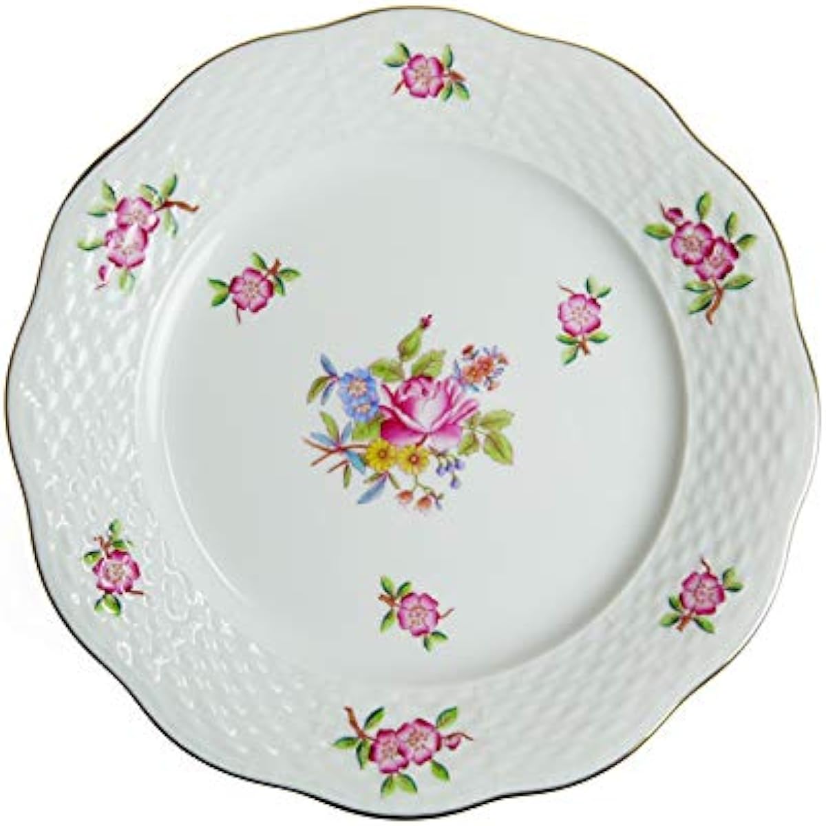 Herend Medium Plate Hand Bain Plate 19cm PT Printemps 517-0-00