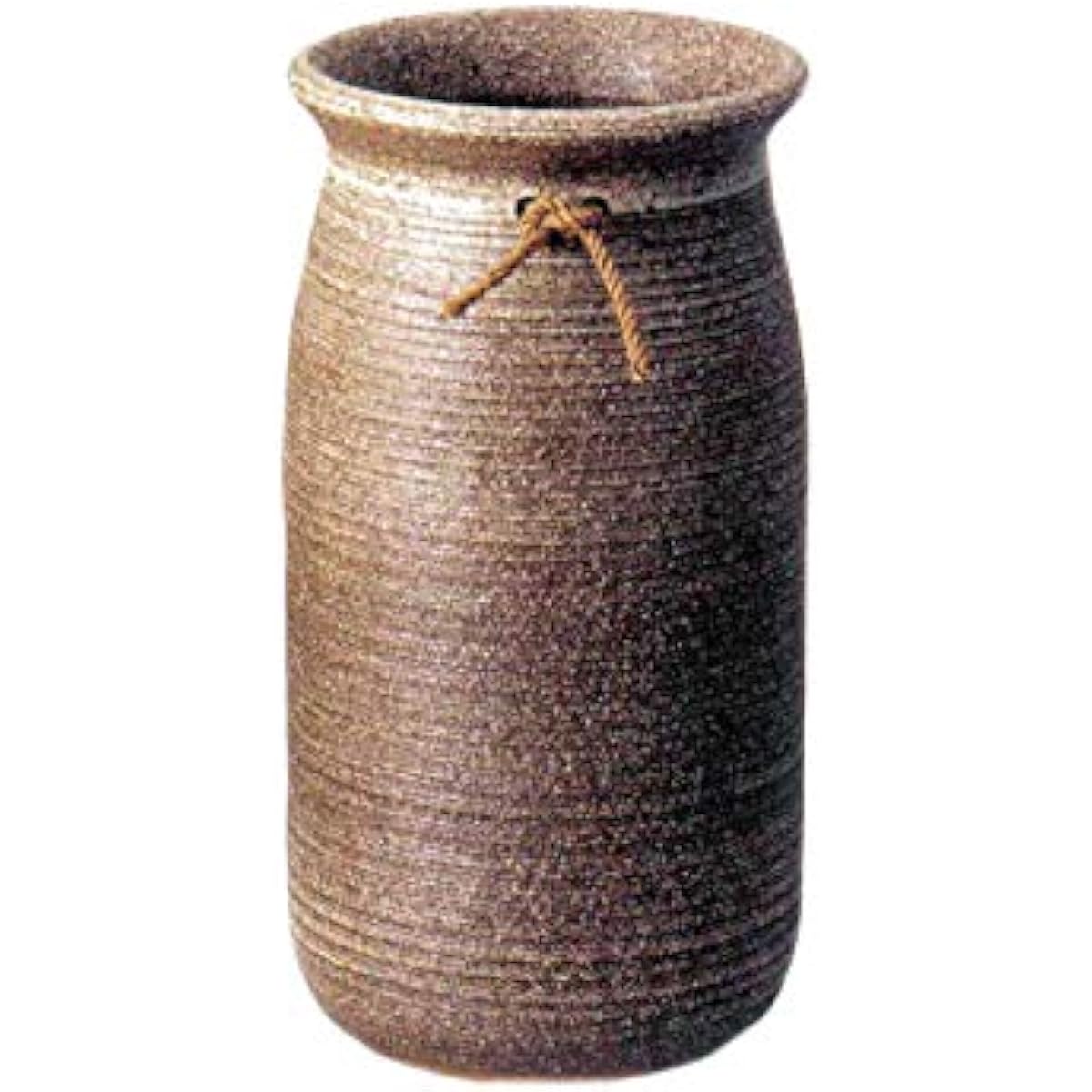 Yamasho Pottery Umbrella Stand Brown etc. Approx. Diameter 22.0 x Height 43.0cm Shigaraki Ware Comb Umbrella Stand