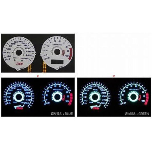 Odax EL Meter Panel AC Type White Panel CB1300SF [SC54] (06-09 (ABS) OXP-310527-AC