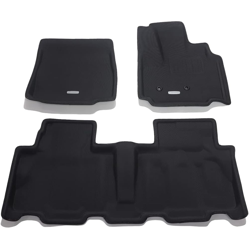 Clazzio Floor Mat 3D Type Set for 1 N-VAN JJ1 H30(2018)/7~ NEW Rubber Type Black EH-2050 [5EEHB2050K]