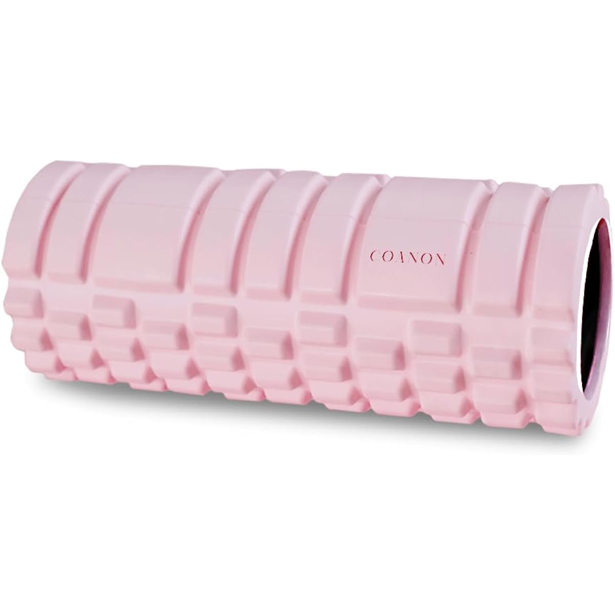COANON Foam Roller Membrane Release Grid Foam Roller Yoga Pole Stretch Roller Training Fitness Soft Pink